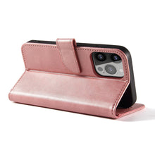 Заредете изображение във визуализатора на галерията – Magnet Case for Samsung Galaxy A23 5G Cover with Flip Wallet Stand Pink
