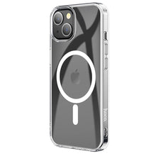 Заредете изображение във визуализатора на галерията – HOCO Magnetic airbag anti-fall case compatible with MagSafe do IPHONE 15 transparent
