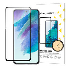 Заредете изображение във визуализатора на галерията – Durable Wozinsky Full Glue Tempered Glass for Samsung S23 FE Full Screen with Frame - Black
