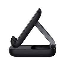 Заредете изображение във визуализатора на галерията – Baseus Seashell Series adjustable phone stand - black

