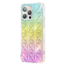 Заредете изображение във визуализатора на галерията – Kingxbar Miya Series case for iPhone 14 Pro Max cover back cover rainbow
