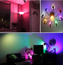 Заредете изображение във визуализатора на галерията – RGB Bulb LED 10W with remote control
