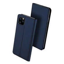 Заредете изображение във визуализатора на галерията – DUX DUCIS Skin Pro Bookcase type case for iPhone 11 Pro Max blue
