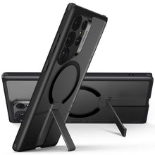 Заредете изображение във визуализатора на галерията – ESR Flickstand Boost Halolock Case for Samsung Galaxy S24 Ultra - Transparent and Black
