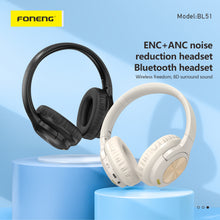 Заредете изображение във визуализатора на галерията – Foneng Bluetooth headphones BL51 black
