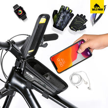 Заредете изображение във визуализатора на галерията – WILDMAN Bicycle bag E12 waterproof 1L
