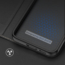 Заредете изображение във визуализатора на галерията – Dux Ducis Skin X2 case Samsung Galaxy S23 flip case wallet stand black
