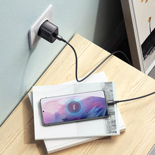Заредете изображение във визуализатора на галерията – Ugreen fast charger USB-C PD PPS 25W black (CD250)
