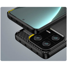 Заредете изображение във визуализатора на галерията – Carbon Case case for Xiaomi 13 Pro flexible silicone carbon cover black
