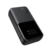 Заредете изображение във визуализатора на галерията – Joyroom powerbank 30W 10000mAh with built-in Lightning and USB-C cables black (JR-PBC06)

