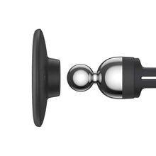 Заредете изображение във визуализатора на галерията – Baseus car holder to air vent magnetic ca01 black succ000101 - TopMag
