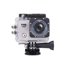 Заредете изображение във визуализатора на галерията – DV2400 Full HD Wi-Fi 12Mpx sports camera, wide-angle waterproof + accessories - white
