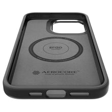 Заредете изображение във визуализатора на галерията – Spigen Enzo Aramid Mag Case with MagSafe for iPhone 15 Pro - Matte Black
