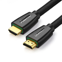 Заредете изображение във визуализатора на галерията – Ugreen HDMI 2.0 4K UHD cable 5m black (HD118)
