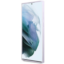 Заредете изображение във визуализатора на галерията – Karl Lagerfeld KLHCS23LSNIKBCU Sam S23 S918 Ultra hardcase purple/purple Silicone Ikonik
