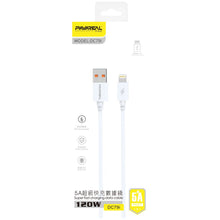 Заредете изображение във визуализатора на галерията – PAVAREAL cable USB to iPhone Lightning 5A PA-DC79I 1 m. white
