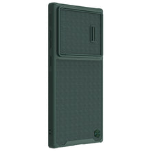 Заредете изображение във визуализатора на галерията – Nillkin Textured S Case for Samsung Galaxy S23 Ultra armored cover with camera cover green
