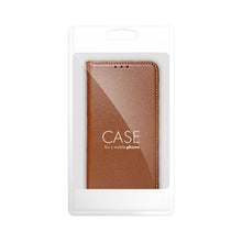 Заредете изображение във визуализатора на галерията – Leather калъф тип книга smart pro за samsung s23 plus brown
