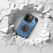 Заредете изображение във визуализатора на галерията – Armor Mag Cover case compatible with MagSafe for IPHONE 12 PRO blue
