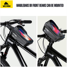 Заредете изображение във визуализатора на галерията – WILDMAN Bicycle bag ES12X waterproof 1L
