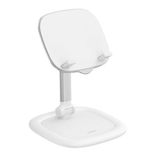 Заредете изображение във визуализатора на галерията – Baseus Seashell Series Adjustable Tablet Stand - White
