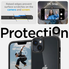 Заредете изображение във визуализатора на галерията – Spigen ultra hybrid гръб за iphone 14 matte black - TopMag
