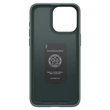 Заредете изображение във визуализатора на галерията – Spigen Thin Fit case for iPhone 15 Pro Max - green
