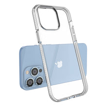 Заредете изображение във визуализатора на галерията – Spring Case case for iPhone 14 Pro Max silicone cover with frame light pink
