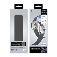 Заредете изображение във визуализатора на галерията – Amazing Thing Band Smoothie Mag AWSPMGB for Apple Watch 49/45/41 grey
