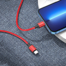Заредете изображение във визуализатора на галерията – Borofone Cable BX87 Sharp - Type C to Lightning - PD 20W 1 metre red
