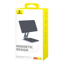 Заредете изображение във визуализатора на галерията – Baseus MagStable magnetic foldable stand for tablets 10.9-11'' - gray
