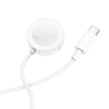 Заредете изображение във визуализатора на галерията – Borofone Wireless induction charger BQ13C for iWatch white
