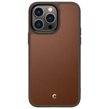 Заредете изображение във визуализатора на галерията – Spigen CYRILL KAJUK MAG MAGSAFE IPHONE 14 PRO MAX SADDLE BROWN
