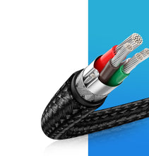 Заредете изображение във визуализатора на галерията – Ugreen cable USB Type C - USB Type C Quick Charge 480 Mbps cable 60 W 3 A 1 m black-gray (US261 50150)
