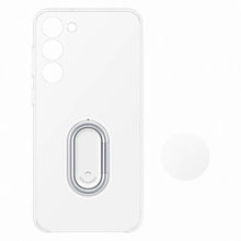 Заредете изображение във визуализатора на галерията – Samsung Clear Gadget Case for Samsung Galaxy S23+ cover ring holder stand transparent (EF-XS916CTEGWW)
