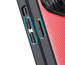 Заредете изображение във визуализатора на галерията – Dux Ducis Fino case and nylon cover for iPhone 14 Pro Max red
