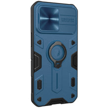 Заредете изображение във визуализатора на галерията – Nillkin CamShield Armor TPU+PC for Iphone 13 Pro blue
