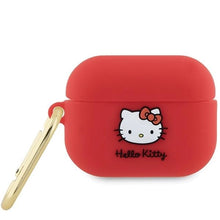 Заредете изображение във визуализатора на галерията – Hello Kitty Silicone 3D Kitty Head case for AirPods Pro 2 (2022/2023) - fuchsia
