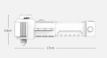 Заредете изображение във визуализатора на галерията – LED Flashlight LT2 Rescue (hammer, belt cutter, magnet) waterproof silver
