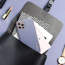Заредете изображение във визуализатора на галерията – LEATHER Case for SAMSUNG Galaxy A15 5G blue
