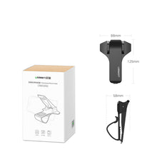 Заредете изображение във визуализатора на галерията – Ugreen Car Dashboard Phone Clip Black (LP136)

