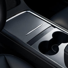 Заредете изображение във визуализатора на галерията – Baseus T-Space Series USB HUB for Tesla Model 3 / Y with Built-in 45W USB C Cable - Black

