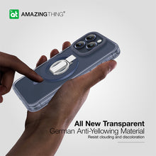 Заредете изображение във визуализатора на галерията – Amazing Thing Titan Pro Mag Ring Grip Case IP156.7PTRBU for Iphone 15 Pro Max navy
