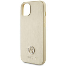 Заредете изображение във визуализатора на галерията – Guess GUHCP15MPS4DGPD iPhone 15 Plus 6.7" gold/gold hardcase Strass Metal Logo
