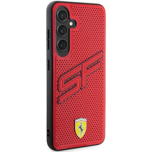 Заредете изображение във визуализатора на галерията – Original FERRARI hardcase Big SF Perforated FEHCS24SPINR for Samsung Galaxy  S24 Red
