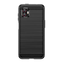 Заредете изображение във визуализатора на галерията – Carbon Case for Samsung Galaxy XCover 6 Pro flexible silicone carbon cover black
