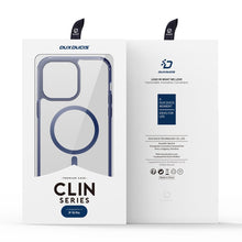 Заредете изображение във визуализатора на галерията – Dux Ducis Clin2 case for iPhone 14 Pro magnetic MagSafe cover blue
