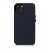 Заредете изображение във визуализатора на галерията – Decoded – MagSafe compatible protective leather case for iPhone 14 Plus (steel blue)
