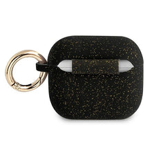 Заредете изображение във визуализатора на галерията – Original Case GUESS - AirPods 3 Cover Silicone Glitter GUA3SGGEK black
