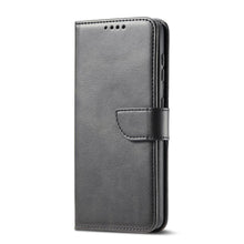 Заредете изображение във визуализатора на галерията – Magnet Case elegant case cover cover with a flap and stand function for Samsung Galaxy S22 Ultra black
